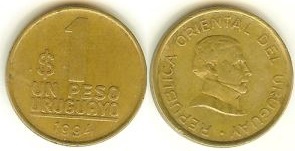 1 Peso Uruguayo