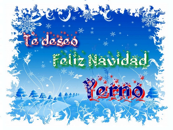 Te deseo Feliz Navidad Yerno