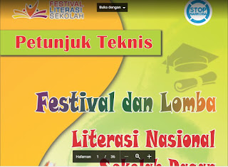 Inilah Festival dan Lomba Literasi Nasional Siswa  (FL2N-SD) SD Tahun 2018 Lengkap dengan Juknis FL2N SD 2018