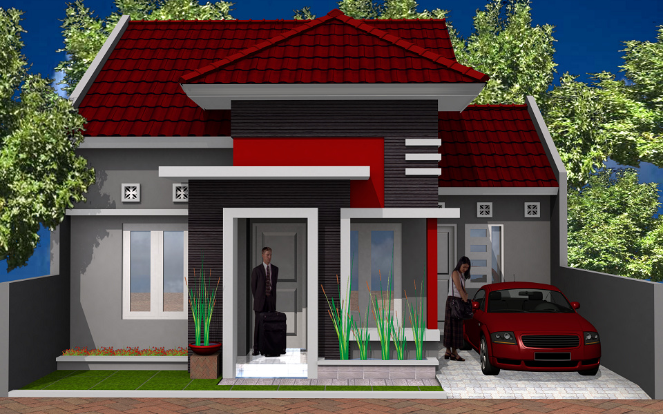  Desain  Model Rumah  Minimalis Tipe 54