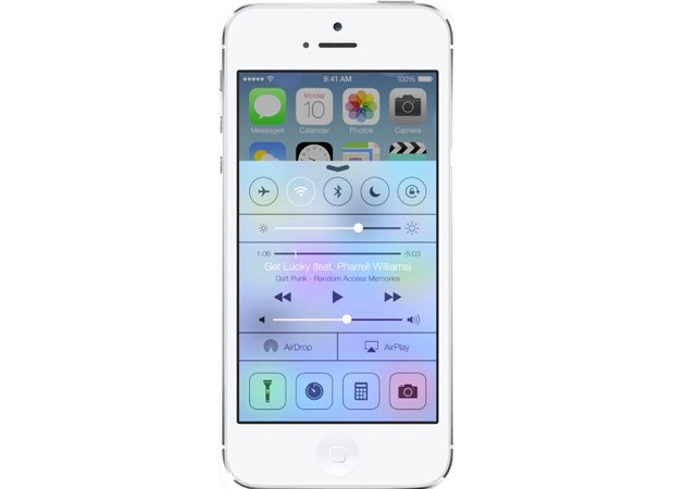 iOS 7 - Control Center