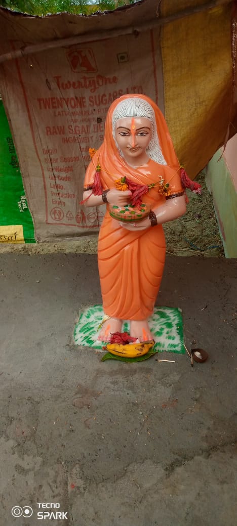 मां शबरी की प्रतिमा की प्राण -प्रतिष्ठा संपन्न