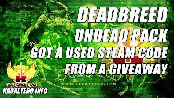 Deadbreed - Undead Pack Code ★ Has Been Used Before ★ IndieKings & VG247 Giveaway