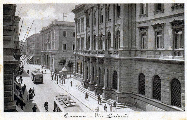 Poste Centrali, via Cairoli, Livorno