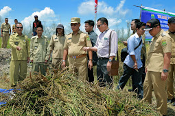 Pembangunan Jaringan Irigasi Di Desa Bukit Langkap Ditargetkan  Selesai Tahun 2019  