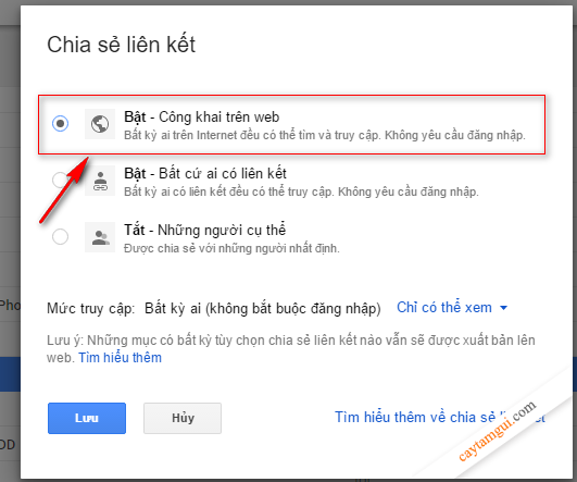 Hướng dẫn cách lấy Direct Link Google Drive