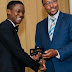 Abraham Attah Presented With A Key To Massachusetts