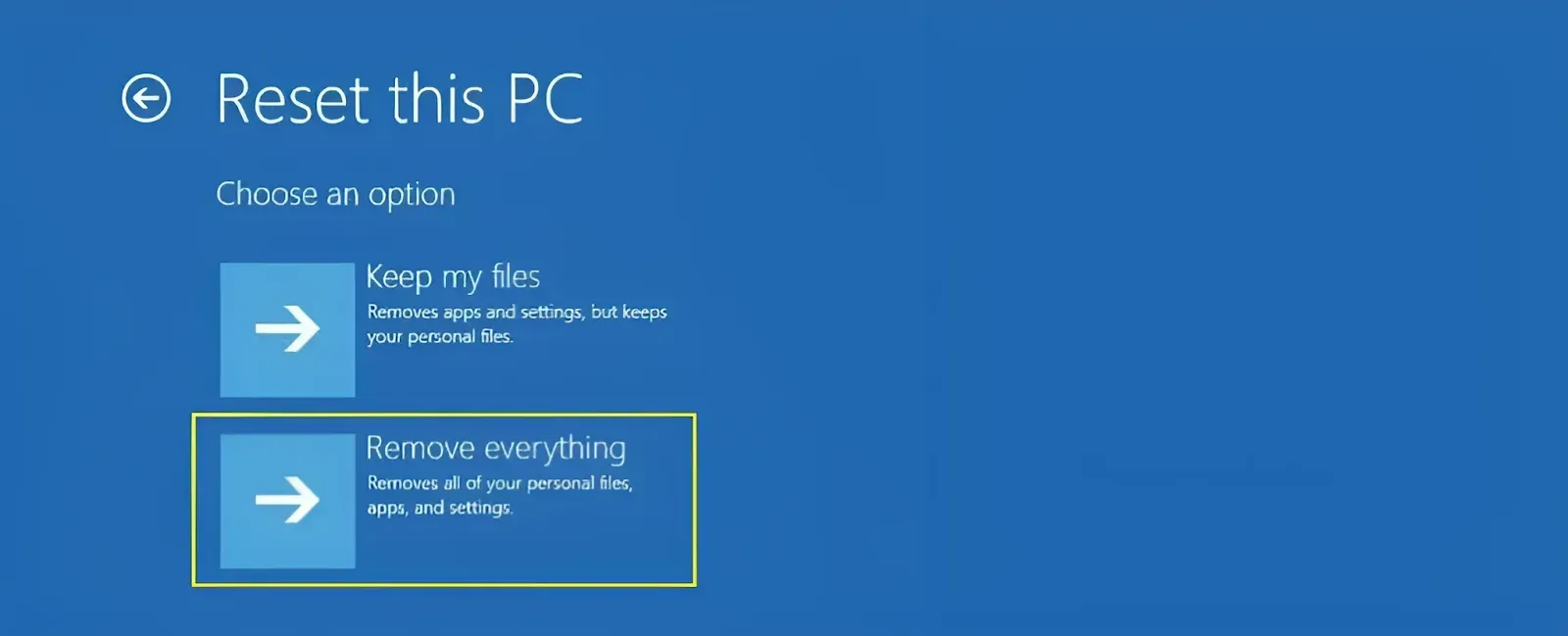 كيفية إعادة ضبط المصنع لنظام التشغيل Windows 11 بإزالة كل شيء