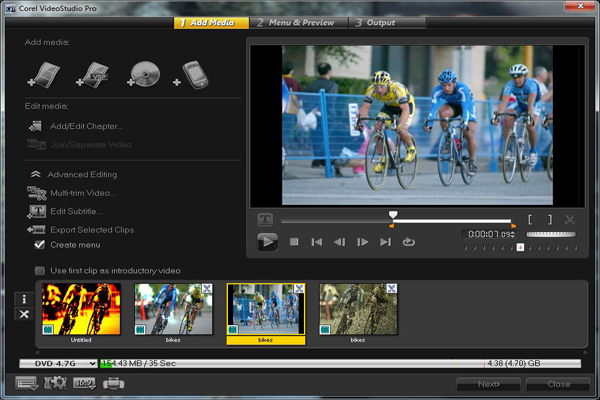 Screen Shot Of Corel VideoStudio Prox 5 Version 15.0 2012 Full Latest Version Mediafire Direct Link