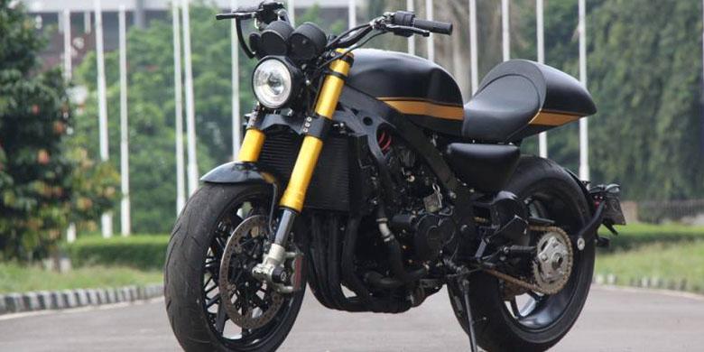  MOTOR  KUSTOM Modifikasi CBR600 Honda Cafe  Racer  LAPAK 