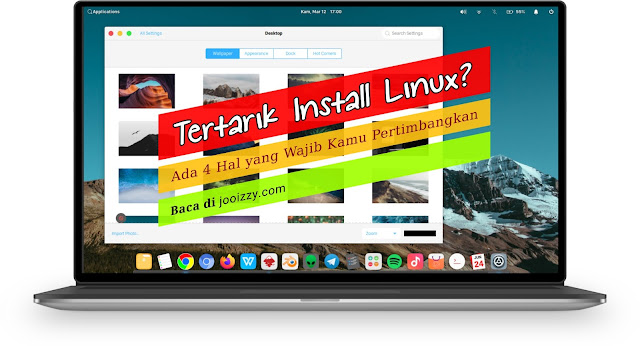 Install Linux di PC atau Laptop