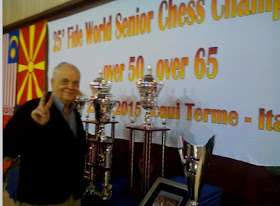 Jaume Anguera en el World Senior Chess Championship 2015