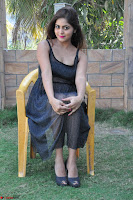 Pragya Nayan New Fresh Telugu Actress Stunning Transparent Black Deep neck Dress ~  Exclusive Galleries 053.jpg