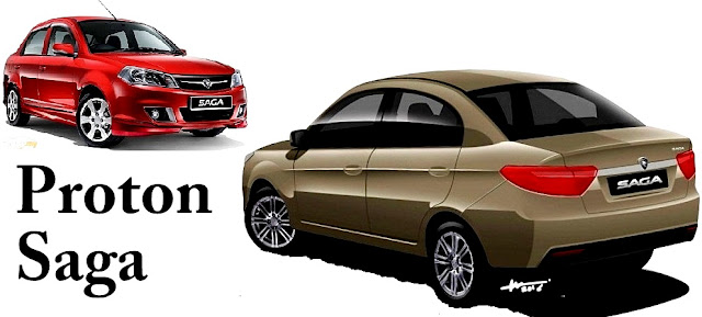 Proton Saga - 10 Model Kereta Pilihan Rakyat Malaysia 2016