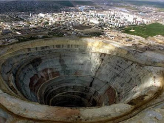 How far inside the earth can be pierced?