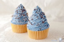 Jabon Cupcake Remolino Azul