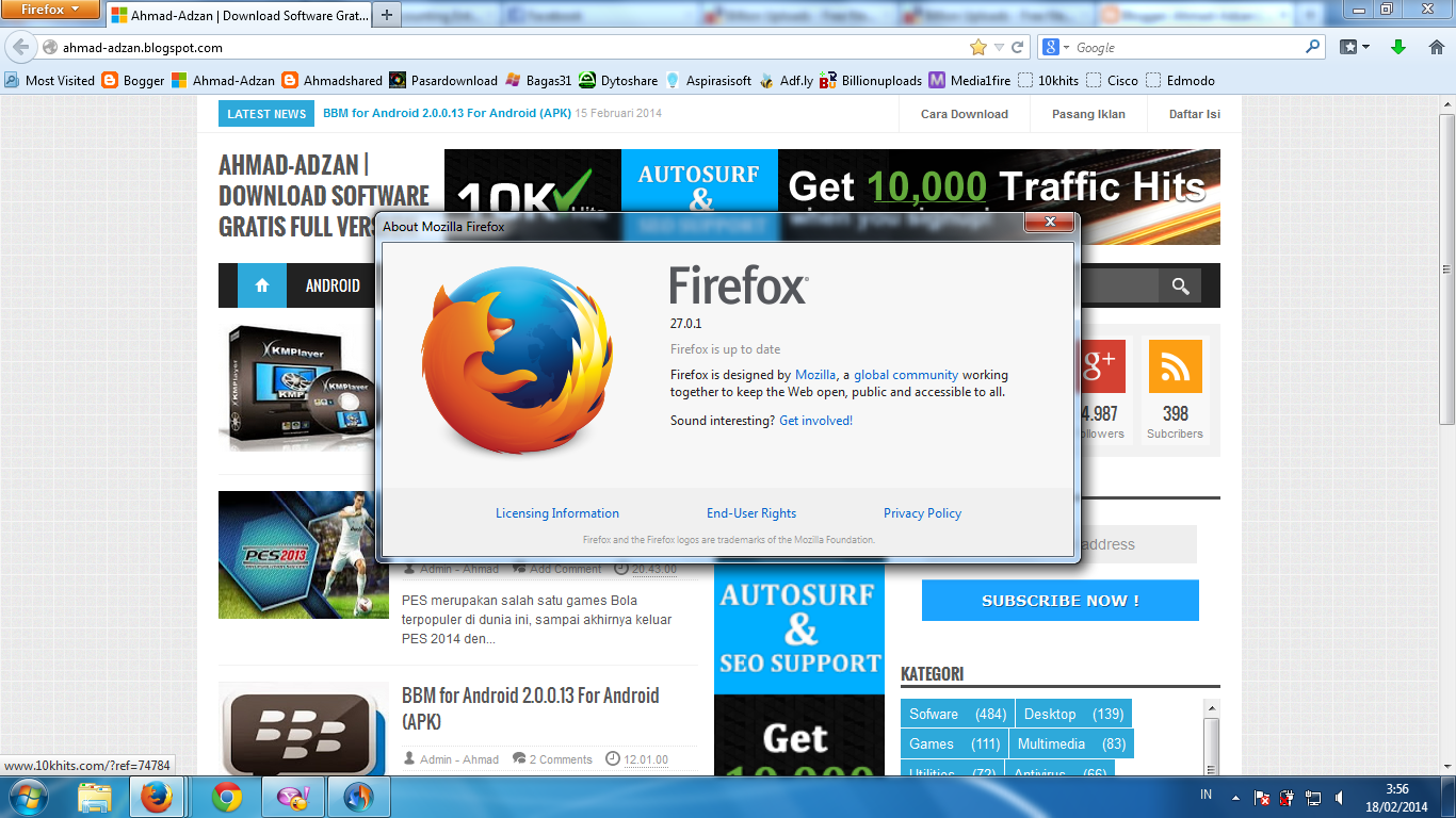 Mozilla Firefox 27.0.1 Final Terbaru
