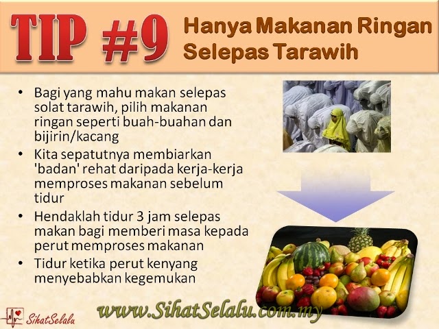 20 Tip Diet di Bulan Ramadhan Ezdiet Sdn Bhd