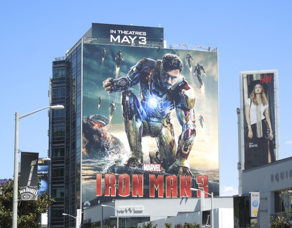 Iron Man 3 billboard