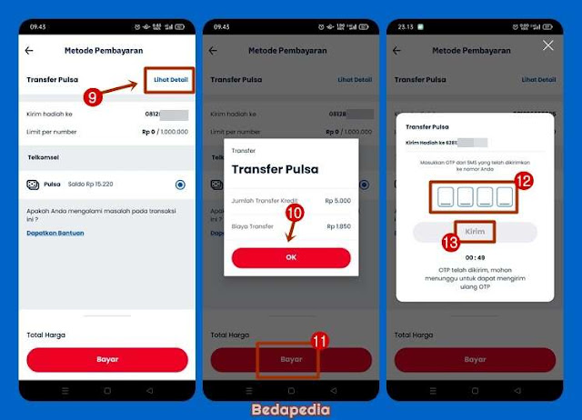 transfer pulsa simpati As Loop via aplikasi