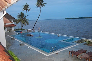 beach resort at Alleppey