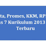 √ Prota, Promes, KKM, RPP PKn Kelas 7 Kurikulum 2013 Revisi Terbaru