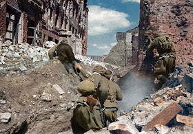 La batalla de Stalingrado en fotografías a color