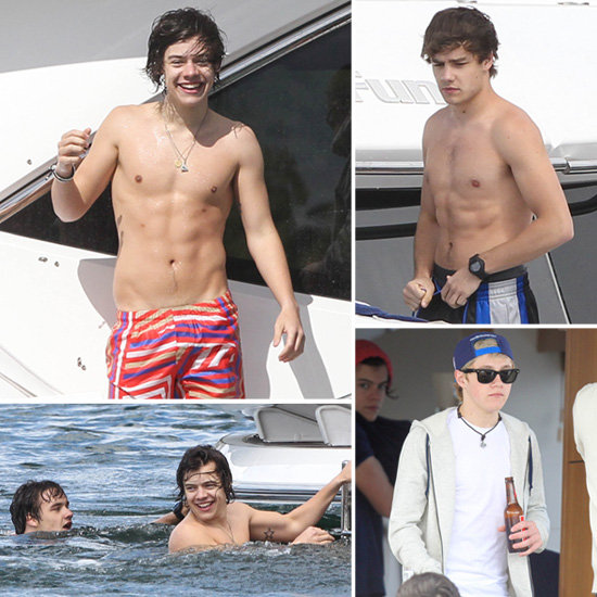 Harry Styles Shirtless