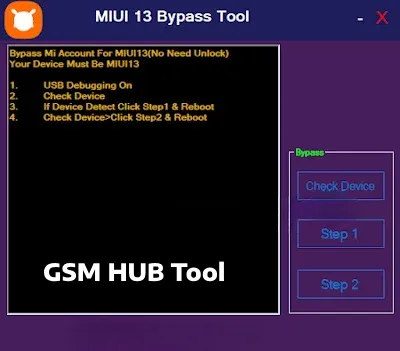 Tool to bypass MIUI 13 without requiring bootloader unlocking (Unlock Tool 2023).