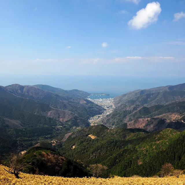 西伊豆スカイライン　戸田港