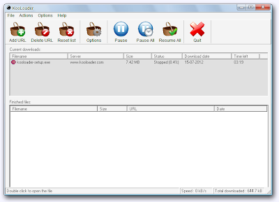 KooLoader , download manager