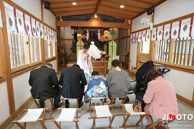 枚方市の菅原神社で七五三出張撮影