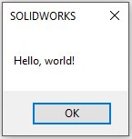 A Simple Message Box
