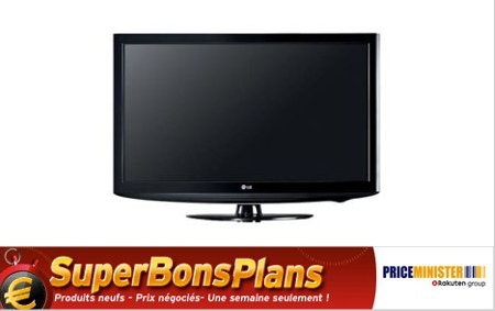 TV LCD LG 82 cm à 216.11€ au lieu de 349€ bon plan tv pas cher