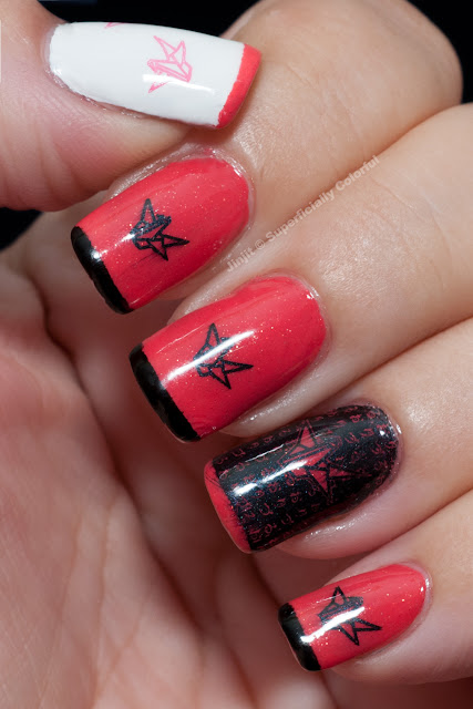 Rescue Beauty Lounge Kellie Gonzo Nail Art Theme Week Japan Origami