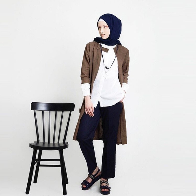 40 Trend Baju  Muslim  Casual Terbaru 2020  Simpel Modern
