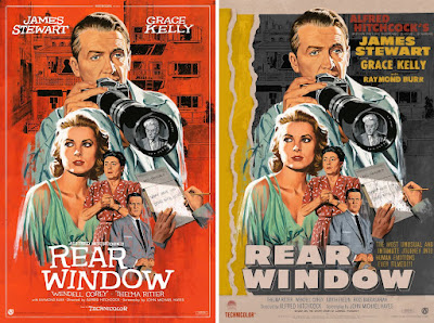 Alfred Hitchcock’s Rear Window Screen Print Movie Poster by Paul Mann x Mad Duck Posters