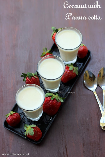 Coconut Panna cotta