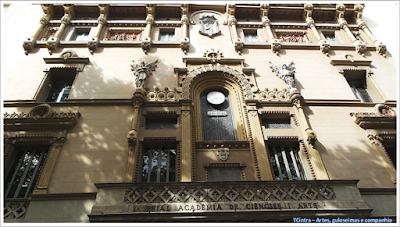Espanha; sem guia; Europa; Barcelona; Catalunha; La Rambla; Real Academia de Ciencias y Artes de Barcelona