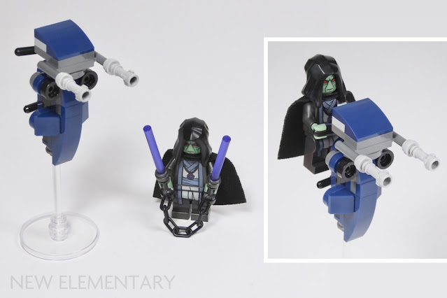 Solitus minifig and lego hoverbike
