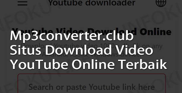 Mp3converter.club: Situs Download Video YouTube Online Terbaik