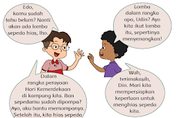Bahasa Indonesia Kelas 2 SD/MI (Subtema 2 Pembelajaran 2)