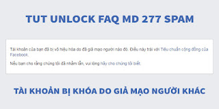 tut unlock faq mạo danh - hướng dẫn mở khóa facebook bị mạo danh