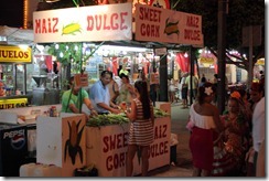 Maiz dulce. Una mazorca y un poco de hilo dental.