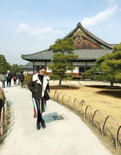Angel Locsin Enjoys The Black Sesame Ice Cream In Japan! 