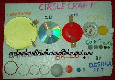 Craft Ideas Waste Material on Materials Needed Thermocol Sheet 1 Waste Bangles Of Various Sizes