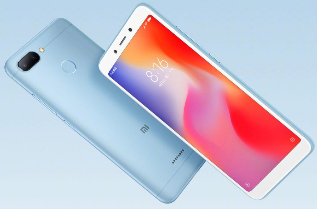 Xiaomi Redmi 6 With Dual Rear Camera Mediatek Helio P22 Soc