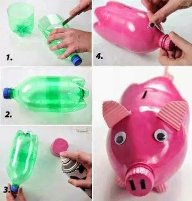 Recycle a plastic bottle.