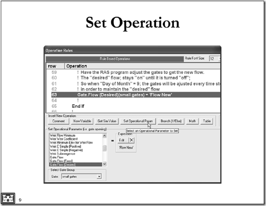 Advanced Rules For Unsteady Flow Kleinschmidt