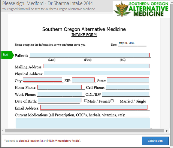 oregon medical marijuana application